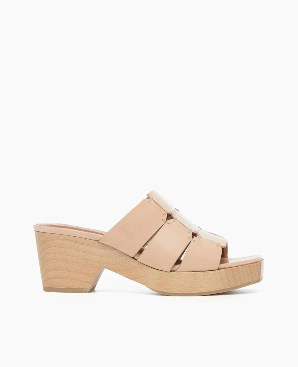 NEW COCLICO women's madonna sandal in natural vacchetta